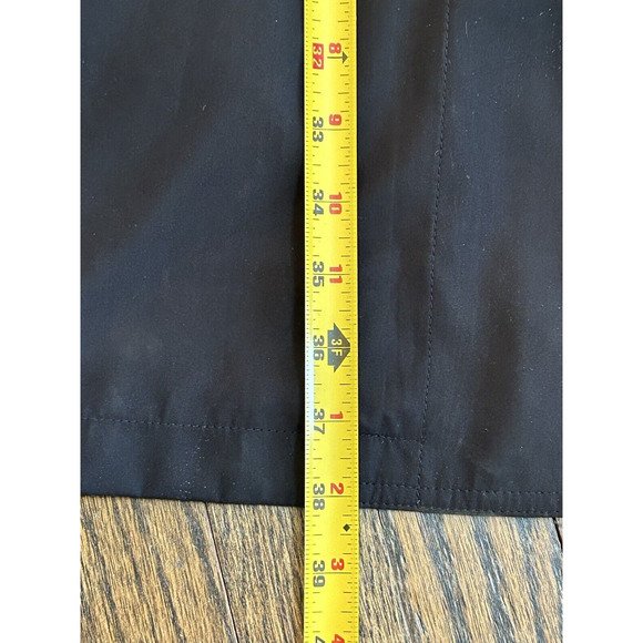 Lauren Ralph Lauren Size 48R Black Raincoat Coat Removable Quilted Lining - Picture 12 of 13